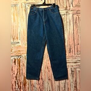 Men's Straight Fit Jeans in Classic Blue Denim